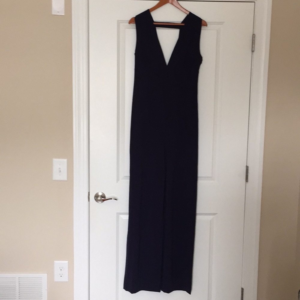 Halston Heritage Sleeveless Jumpsuit
